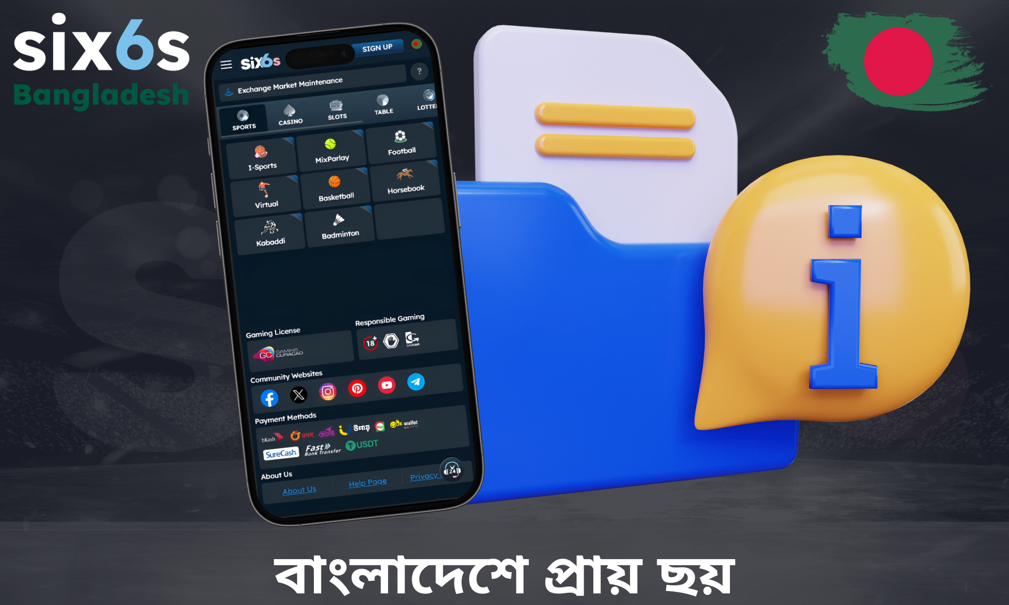 বাংলাদেশে Six6s সম্পর্কে আরও তথ্য