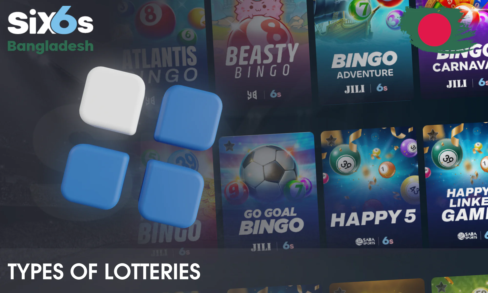 Six6s Casino offers variety of popular lottery types