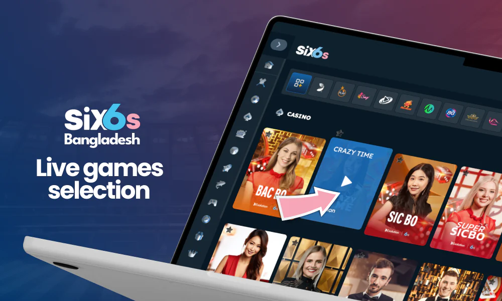 Six6s offers a wide variety of online games