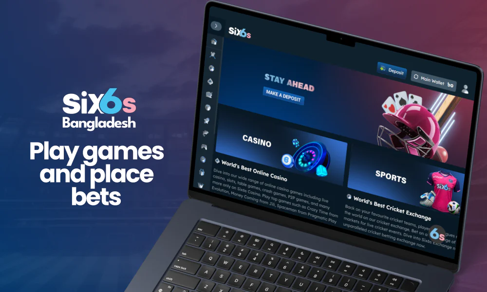 Casino and sports betting from Six6s for players from Bangladesh